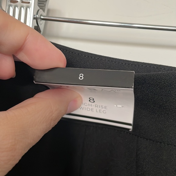 WHBM High-Rise Wide Leg Dress Pants Sz 8 NWT - Picture 4 of 6